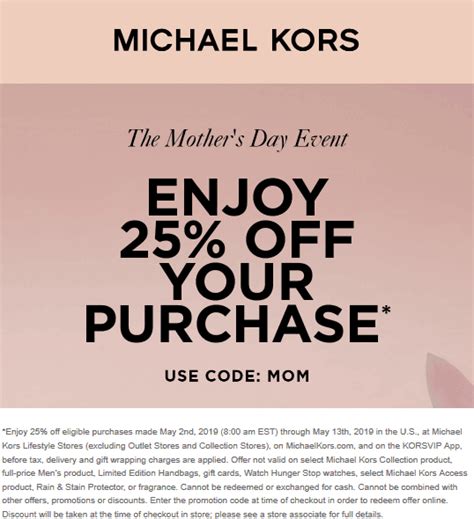 michael kors promo code july 2019|michael kors promo code today.